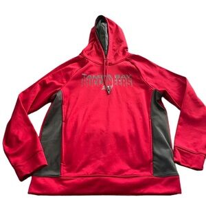 NFL Team Apparel Mens Tampa Bay Buccaneers Fleece Lined Hoodie Size Large